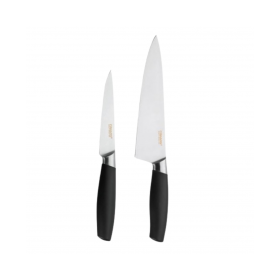 Комплект ножове Fiskars Functional Form+ Chef's starter pack, 2 броя - ogradina.bg
