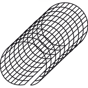 Мрежа за улуци LEVEX TUBE, H=1.0 x L=5.0 m - ogradina.bg