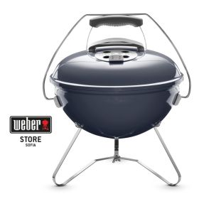 Преносимо барбекю на въглища Weber® Smokey Joe Premium SLATE BLUE 37cm 1126804 - ogradina.bg