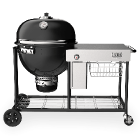 Барбекю на въглища Weber® Summit Kamado Grilling Center, 61 cm/ ogradina.bg