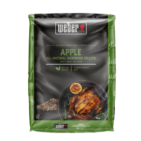 Дървени пелети Weber® Ябълка 8 kg 3401055 - ogradina.bg
