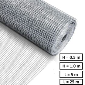 Електрозаварена мрежа HOBBY FENCE, RO 81925, RO 81926, RO 81932, 6.3 x 6.3 mm, ø 0.55 mm, поцинкована - ogradina.bg