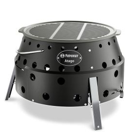 Преносимо барбекю за къмпинг Petromax Atago Black - ogradina.bg