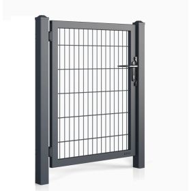 Еднокрила оградна врата IDEAL 2D H=1.60, 1.80, 2.0 m L=1.0 m - ogradina.bg