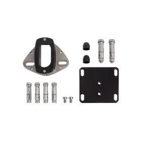 Комплект аксесоари за монтаж на панти с автомат Interio Locinox към фундамент и стена  - ogradina.bg