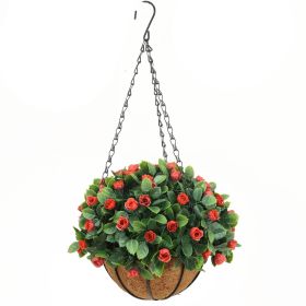 Декоративна висяща кошница МИНИ РОЗА UV ∅36 cm MZ 172011C - ogradina.bg