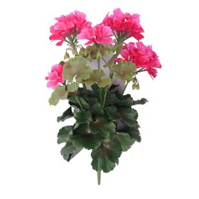 Букет от изкуствено цикламено МУШКАТО UV H=49 cm MZ 187190B - ogradina.bg