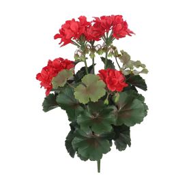 Букет от изкуствено червено МУШКАТО UV H=49 cm MZ 187190D - ogradina.bg