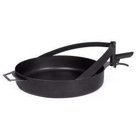 Стоманен тиган с дръжка за огнища Cook King BANDITO и MONTANA X, ∅ 50 cm 121206 - ogradina.bg