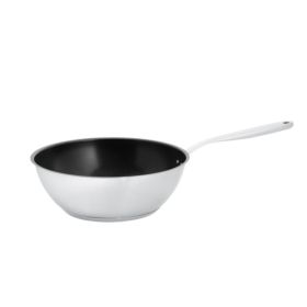 Уок тиган Fiskars All Steel с незалепващо керамично покритие, 28 cm - ogradina.bg