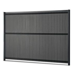 Kit Premium B50 - WPC ламели за 3D оградно пано, H=173 cm FR-WPC 85237 - ogradina.bg