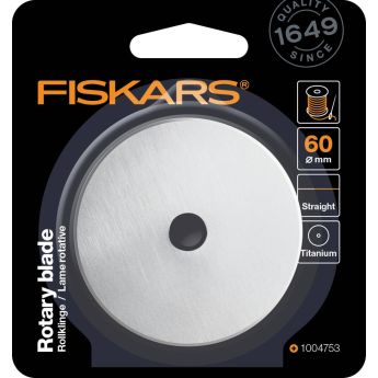 Резервно кръгло острие Fiskars Rotary cutter, Ø 60 mm