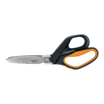 Професионална ножица за изолационни материали с подсилен механизъм Fiskars PRO PowerArc, 26 cm - ogradina.bg
