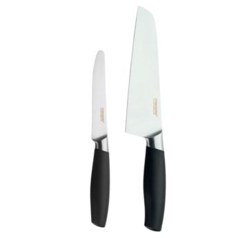 Комплект ножове Fiskars Functional Form+ Fusion set , 2 броя - ogradina.bg