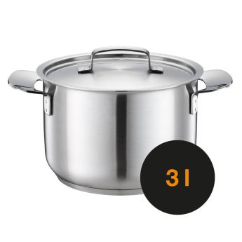Тенджера Fiskars All Steel, 3.0 l - ogradina.bg