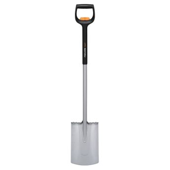 Телескопична заоблена лопата Fiskars Xact™ 1066733 - ogradina.bg