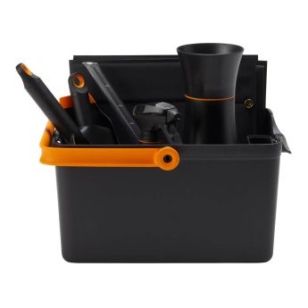 Кутия с градински инструменти Fiskars Balcony Toolbox, 7 части - ogradina.bg