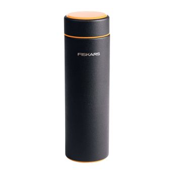 Термобутилка Fiskars 0.5 L черна 1078699 - ogradina.bg