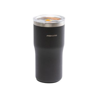 Термочаша Fiskars 0.5 L черна 1078762 - ogradina.bg
