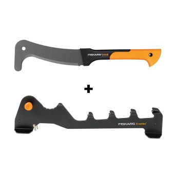 Стенен уред за цепене на подпалки Fiskars X-series™ 1079159 - ogradina.bg