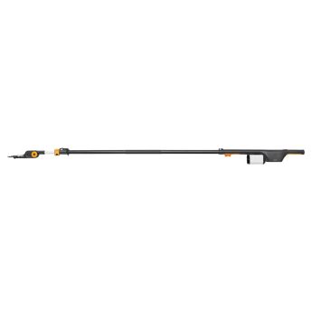 Акумулаторна телескопична резачка за високи клони Fiskars, до 6.0 m, ∅ 32 mm 1082340 - ogradina.bg