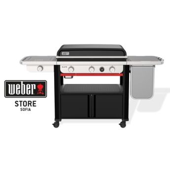 Планча грил на газ Weber® SLATE GPSB 76 cm PREMIUM 1501149 - ogradina.bg