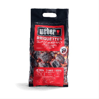 Брикети WEBER®, пакет 4 kg