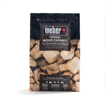 Дървени парчета за опушване WEBER®, Хикория 1.5 kg - ogradina.bg