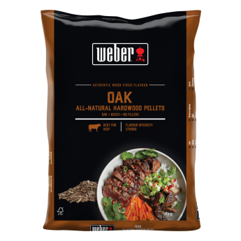 Дървени пелети за барбекю Weber® Дъб 8 kg 3401053 - ogradina.bg