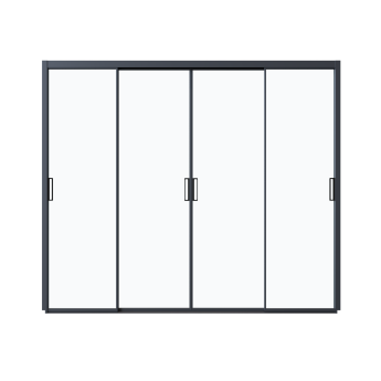 Плъзгаща се стъклена врата за пергола ROSSIMA L=3.0 m FR-PG 85183 - ogradina.bg