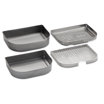 Комплект тави за готвене и опушване на барбекю Weber® Lumin Compact