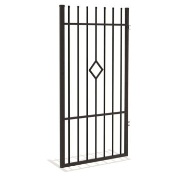 Еднокрила оградна врата + панти Rita