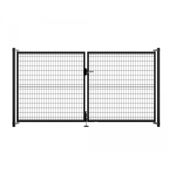 Двукрила оградна врата EGIDIA N3D, H = 1.0, 1.20, 1.50, 1,70, 2.0 m; L = 3 m