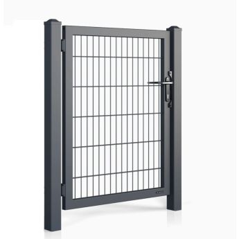 Еднокрила оградна врата IDEAL 2D H=1.60, 1.80, 2.0 m L=1.0 m - ogradina.bg