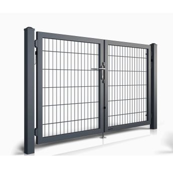 Двукрила оградна врата IDEAL 2D H=1.60, 1.80, 2.0 m L=3.0, 4.0 m - ogradina.bg