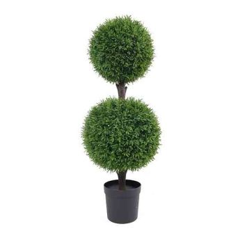 Декоративен топиар КЕДЪР UV H=94 cm MZ 178015E - ogradina.bg