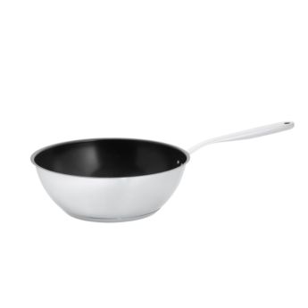 Уок тиган Fiskars All Steel с незалепващо керамично покритие, 28 cm - ogradina.bg